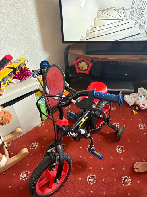 Buy & Sell Fordhouses Wolverhampton - Photos for Spider-Man bike with stabilisers