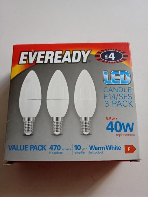 Buy & Sell Horncastle East Lindsey - Photos for new pack of 3 light bulbs
