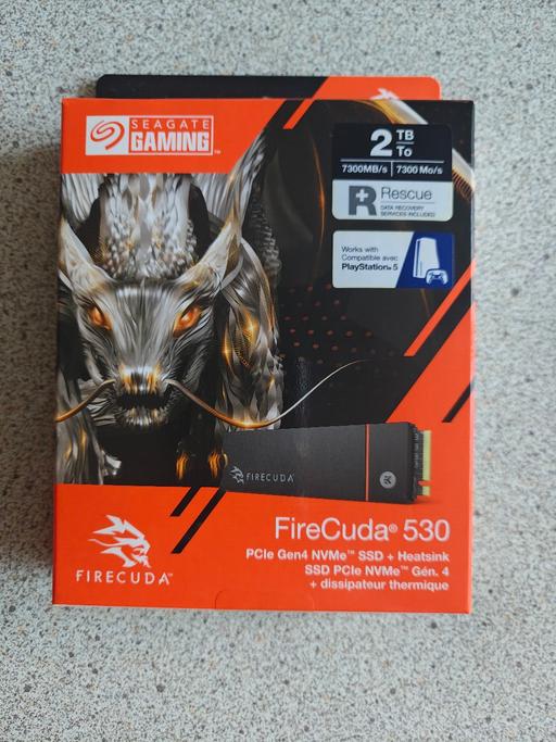 Buy & Sell Moseley Village Wolverhampton - Photos for Seagate Firecuda 2tb SSD with heatsink PS5