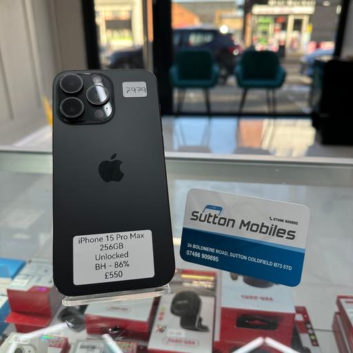 Buy & Sell Sutton Coldfield Birmingham - Photos for iPhone 15 Pro Max 256GB Unlocked