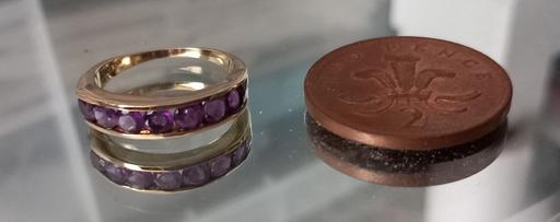 Buy & Sell Thatto Heath Saint Helens - Photos for sterling silver channel set amythest ring