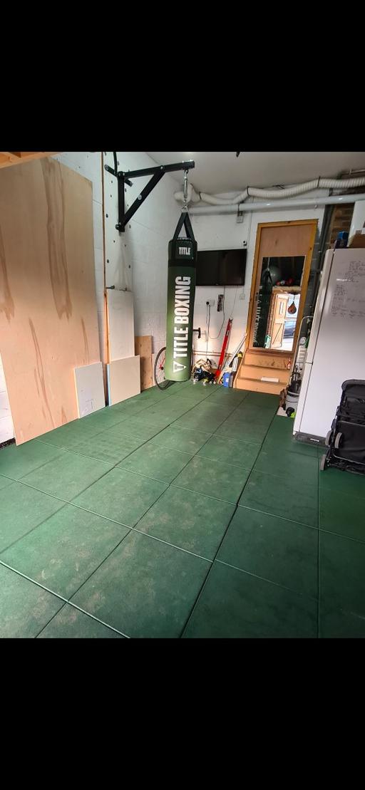 Buy & Sell Riddlesdown South East London - Photos for Heavy Duty Rubber Gym Mat - Green Gym Mats