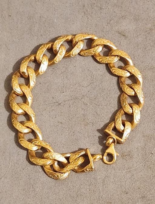 Buy & Sell - Photos for Sterling Silver 925 Gold-Plated Bracelet – En