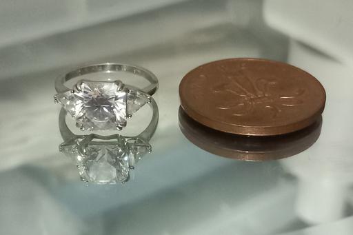 Buy & Sell Thatto Heath Saint Helens - Photos for huge sterling silver 3 gemstone ring