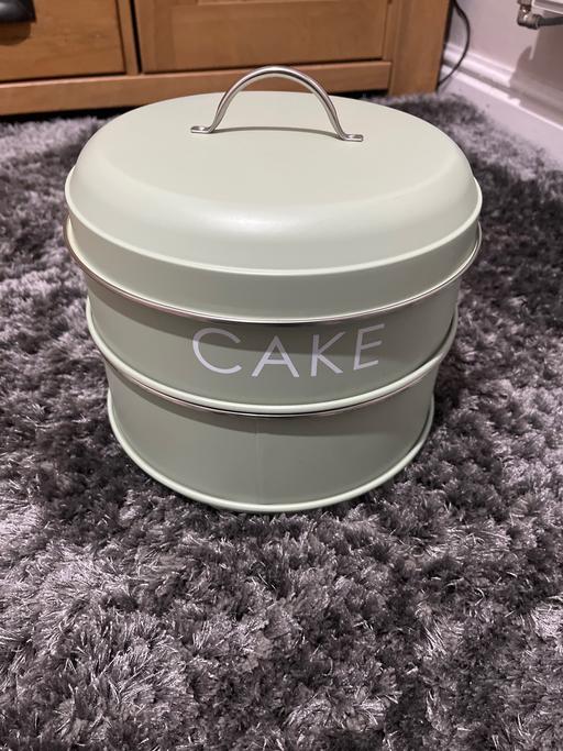 Buy & Sell Conisbrough Doncaster - Photos for Sage green mix match tin as new