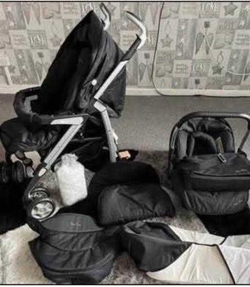 Buy & Sell Shirland North East Derbyshire - Photos for 3-D silvercross pushchair with car seat