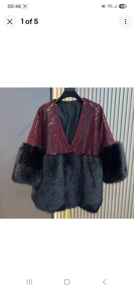 Buy & Sell Farnham Royal Buckinghamshire - Photos for faux fur sequin jacket