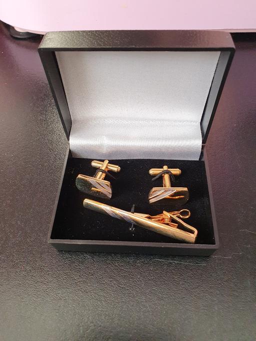 Buy & Sell Upper Gornal Dudley - Photos for cufflinks & tie clip set NEW
