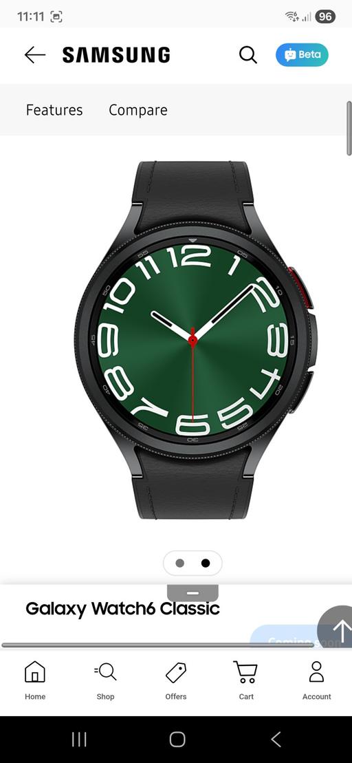 Buy & Sell Newton Aycliffe County Durham - Photos for GALAXY WATCH 6 CLASSIC 47MM in