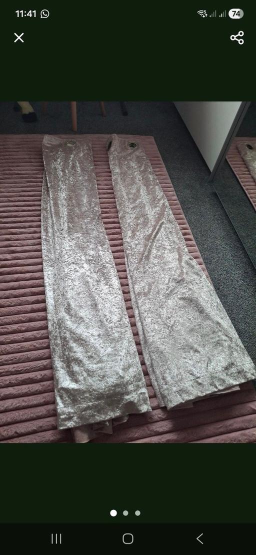 Buy & Sell Northfield Birmingham - Photos for baby pink velvet lined curtains