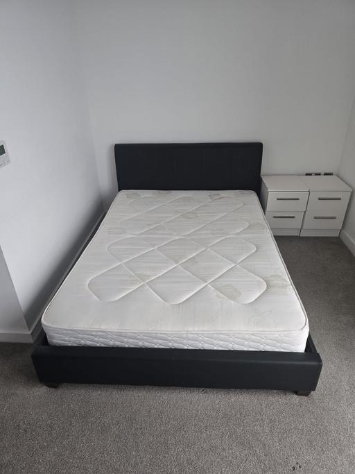 Buy & Sell Shoreditch North London - Photos for Double Bed Frame with Mattress