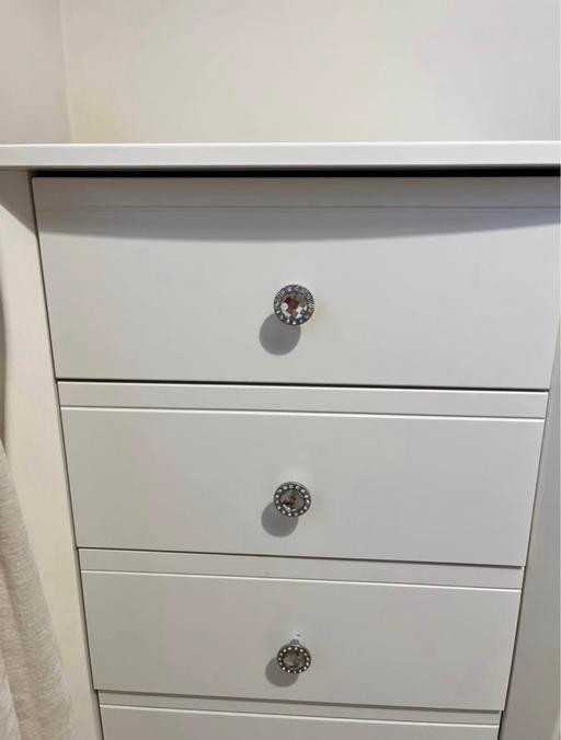 Buy & Sell Griff Nuneaton and Bedworth - Photos for White Bedroom Drawers