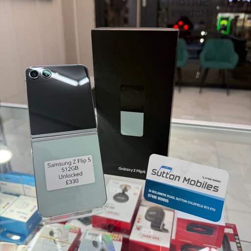 Buy & Sell Sutton Coldfield Birmingham - Photos for Samsung Z Flip 5 512GB Unlocked