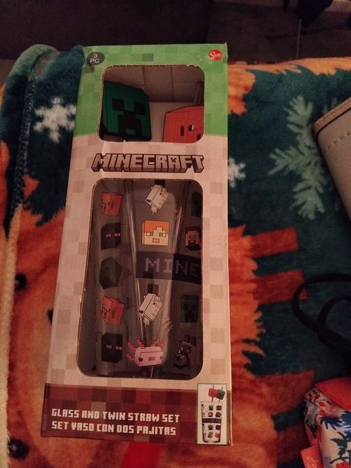 Buy & Sell Bushbury Wolverhampton - Photos for minecraft glass and twin straw set