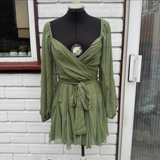 Buy & Sell Streatham South West London - Photos for Khaki open sleeve dress