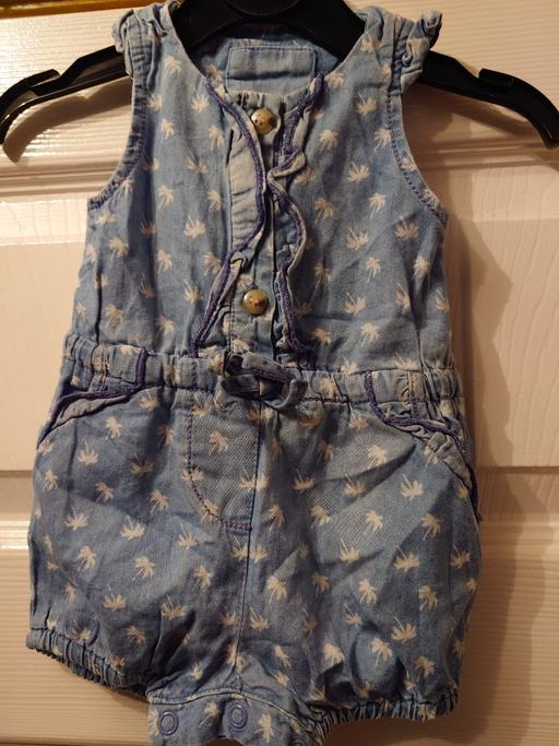 Buy & Sell Woodthorpe Charnwood - Photos for Baby girls blue romper size 0-3 months