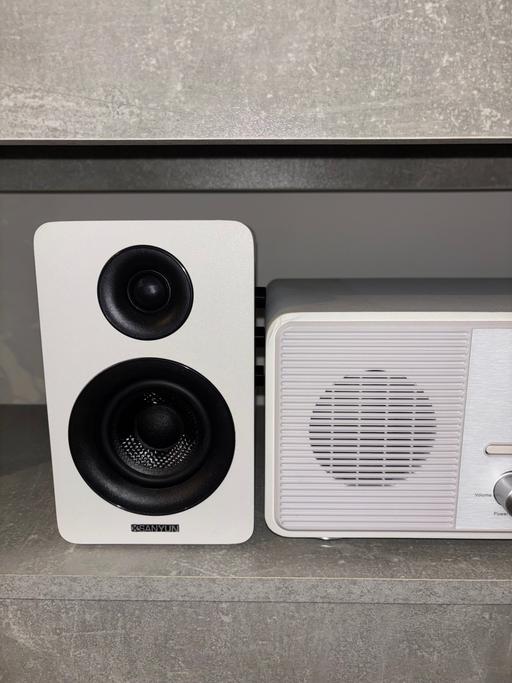 Buy & Sell Edgbaston Birmingham - Photos for White DAB Radio CD Player/Speakers