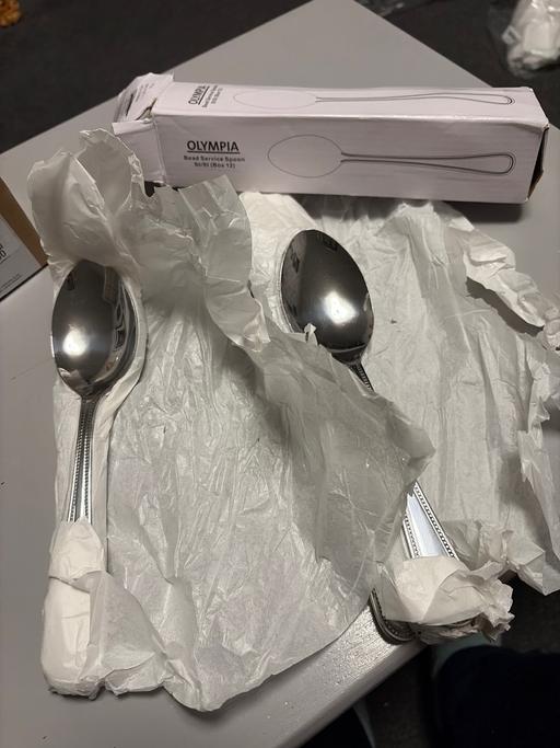 Buy & Sell Duckmanton Chesterfield - Photos for Olympia bead service spoons