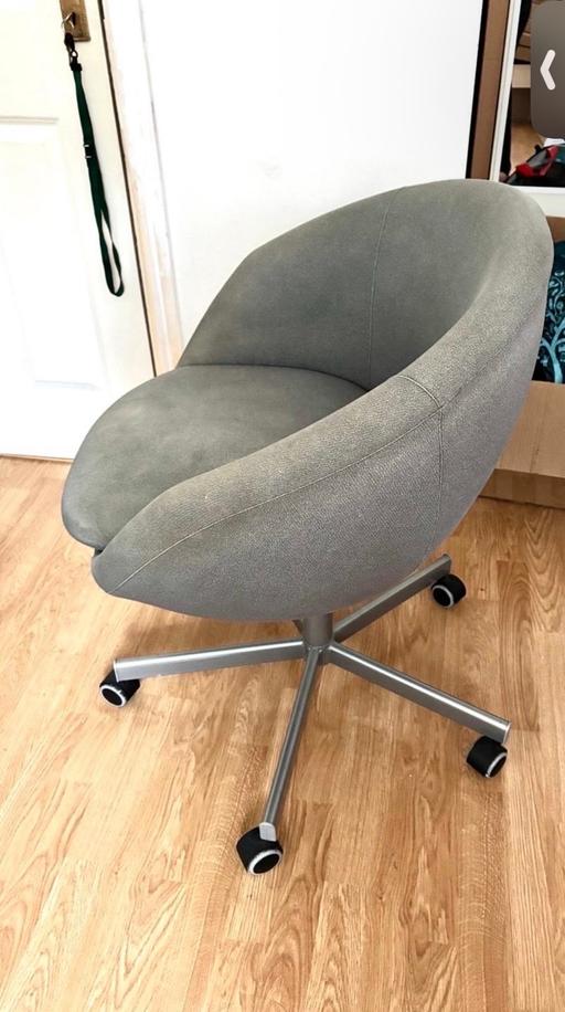 Buy & Sell Edgbaston Birmingham - Photos for IKEA Grey Desk Swivel Chair