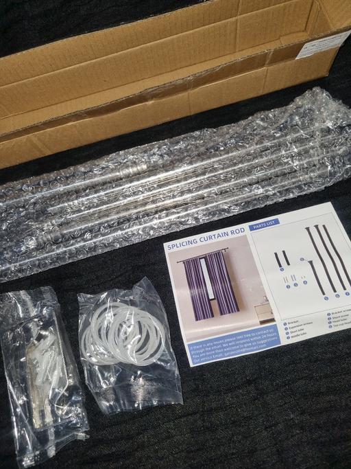 Buy & Sell Bournville Birmingham - Photos for Silver Curtain Pole