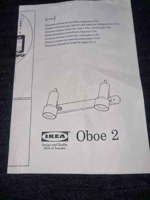 Buy & Sell Bournville Birmingham - Photos for IKEA Oboe 2 Spotlights NEW