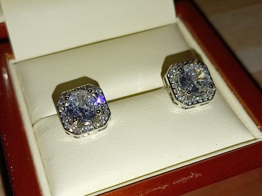 Buy & Sell Hemel Hempstead Dacorum - Photos for Silver Diamond Stud Earrings
