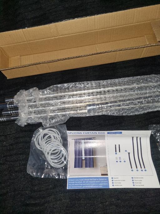 Buy & Sell Bournville Birmingham - Photos for Silver Curtain Pole