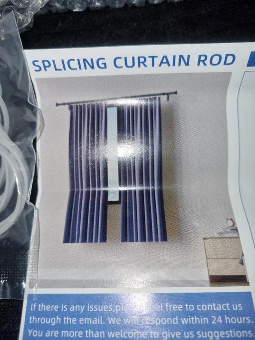 Buy & Sell Bournville Birmingham - Photos for Silver Curtain Pole