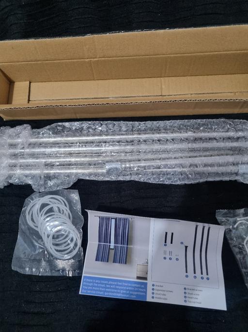 Buy & Sell Stirchley Birmingham - Photos for Silver Curtain Pole