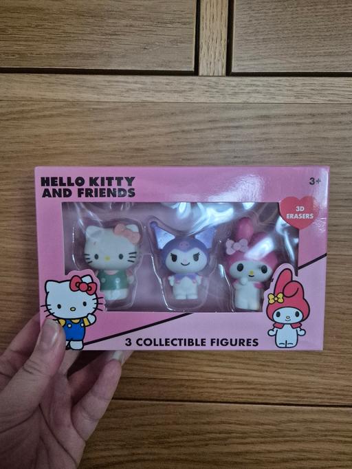 Buy & Sell Crumpsall Manchester - Photos for new Hello Kitty 3pk 3D Eraser Figures