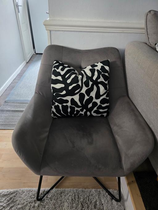 Buy & Sell Kitts Green Birmingham - Photos for lovely chair grey