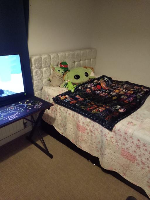 Buy & Sell Maypole Birmingham - Photos for double base bed and headboard mattress incl