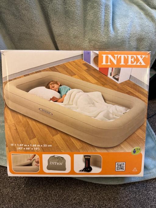 Buy & Sell Heath North East Derbyshire - Photos for Intex Childs travel air bed 3-8years