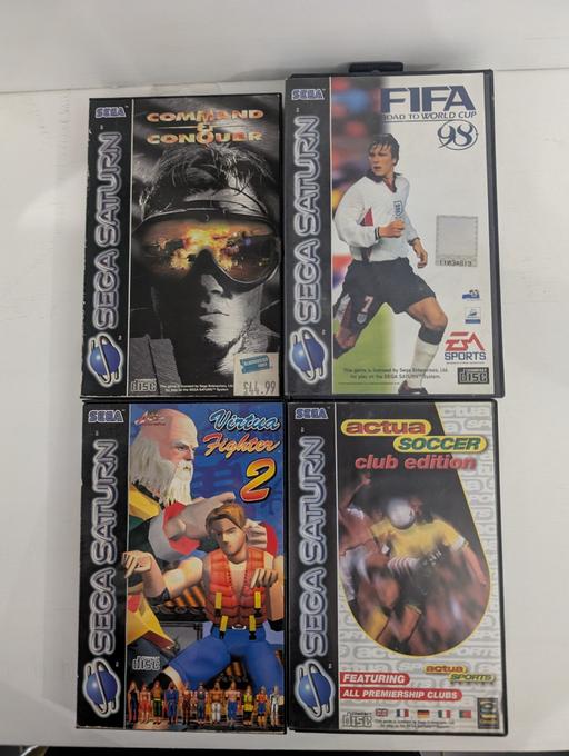 Buy & Sell Upper Gornal Dudley - Photos for sega Saturn games x4