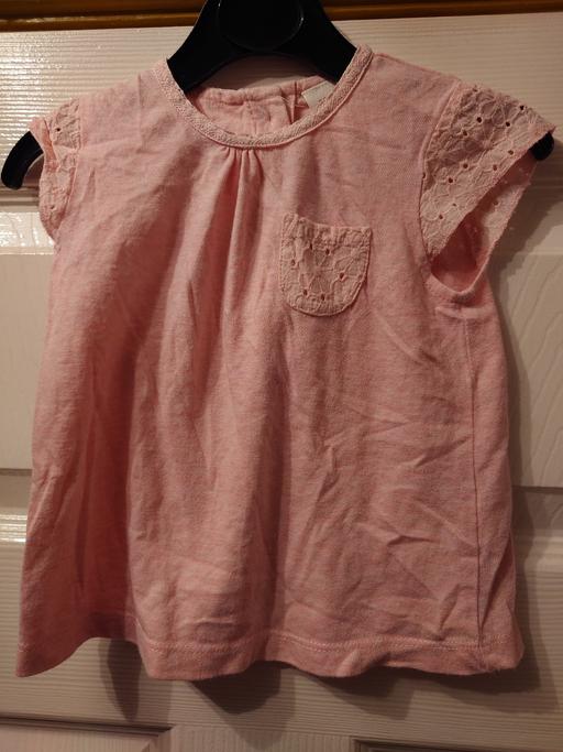 Buy & Sell Woodthorpe Charnwood - Photos for Baby girls pink top size 6-9 months