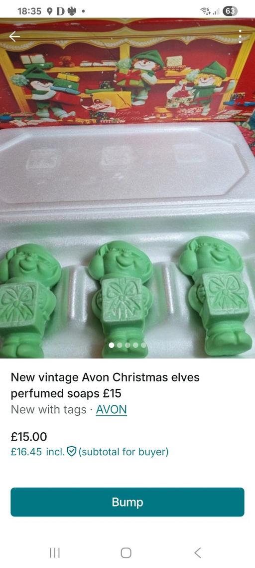 Buy & Sell Addington Village Station South East London - Photos for vintage Avon Christmas elves soaps £12