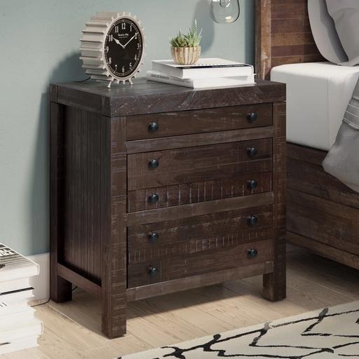 Buy & Sell - Photos for Solid Wood Bedside - Chest of Drawers – New