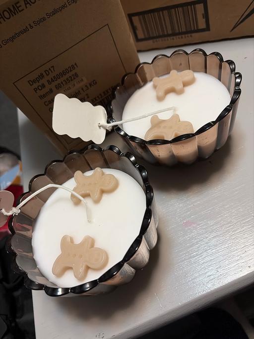 Buy & Sell Duckmanton Chesterfield - Photos for X2 Baked gingerbread scented candles