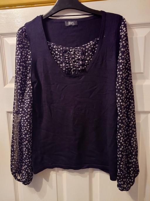 Buy & Sell Loughborough Charnwood - Photos for Women's black long sleeved top size 12