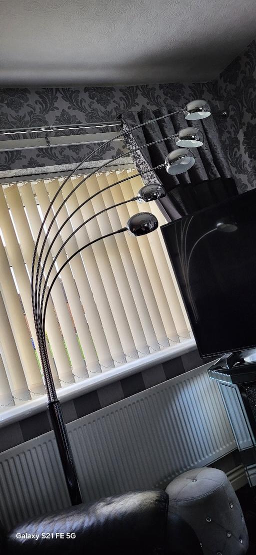 Buy & Sell Bloxwich Walsall - Photos for 5 ARM LAMP ON MARBLE BASE