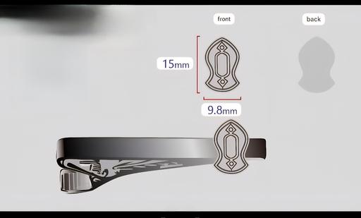 Buy & Sell Bradford City Centre Bradford - Photos for Nalain Paak Tie Clip - Bars Silver