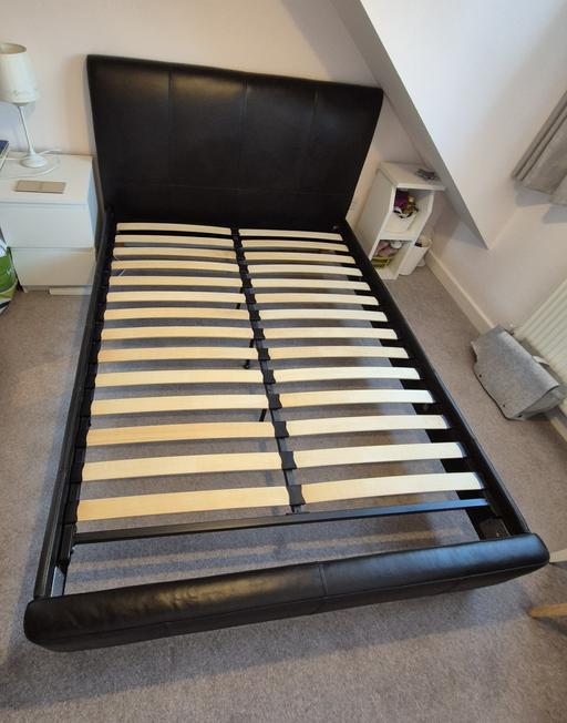 Buy & Sell Wollaston Dudley - Photos for Double Bed Frame+Headboard Slatted Base