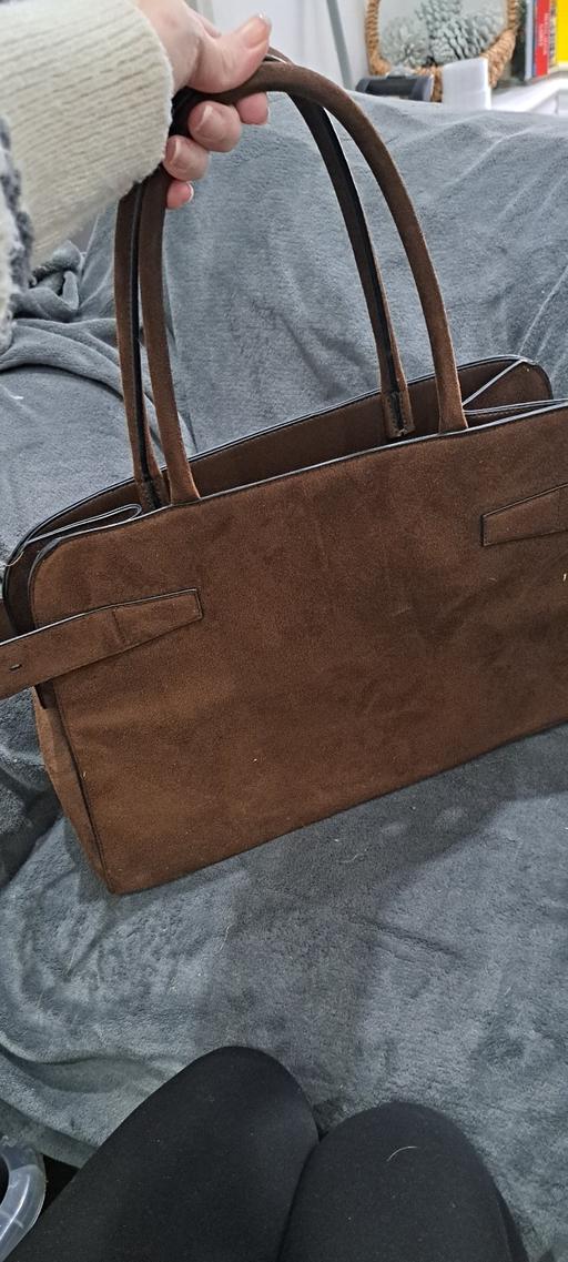 Buy & Sell Sutton Coldfield Birmingham - Photos for H&M Brown suede handbag