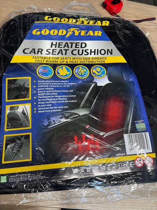 Vehicles Duckmanton Chesterfield - Photos for Good Year heated car seat cushion