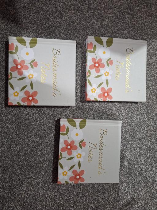 Buy & Sell Ettingshall Park Wolverhampton - Photos for Set of 3 New Bridesmaid Note Books