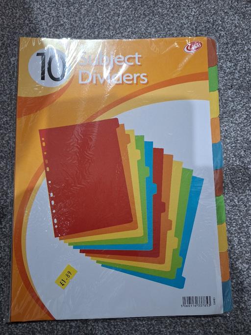 Buy & Sell Ettingshall Park Wolverhampton - Photos for New 10 Subject Dividers