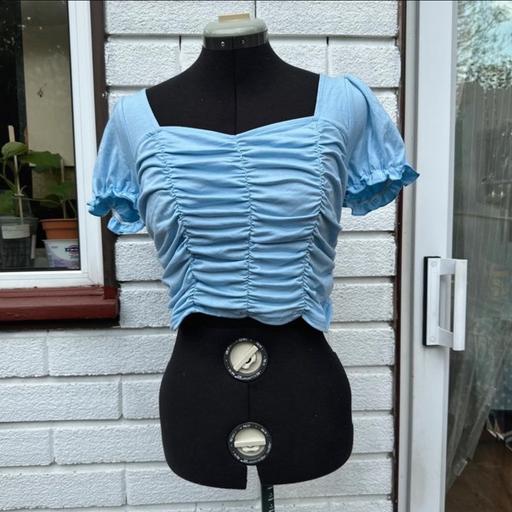Buy & Sell Streatham South West London - Photos for SHEIN baby blue crop top
