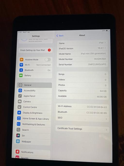 Buy & Sell Small Heath Birmingham - Photos for iPad Mini 5th generation with keyboard as new