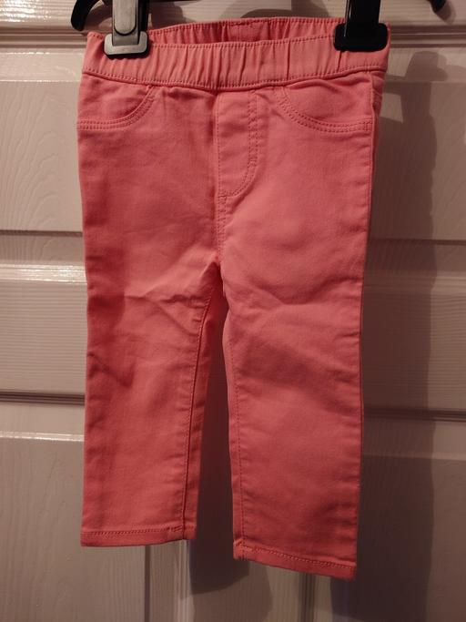 Buy & Sell Woodthorpe Charnwood - Photos for Baby girls pink jeans size 6-9 months