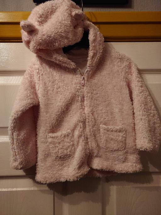Buy & Sell Woodthorpe Charnwood - Photos for Girls pink furry coat size 12-18 months